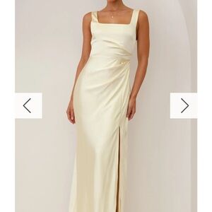 Chic Pastel YellowMaxi Dress